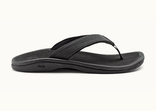 Olukai Women's Ohana Sandals - Black / Black Womens Footwear