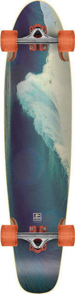 Globe New Atlantique Fluorescent Orange Cruiser Longboard Skateboard