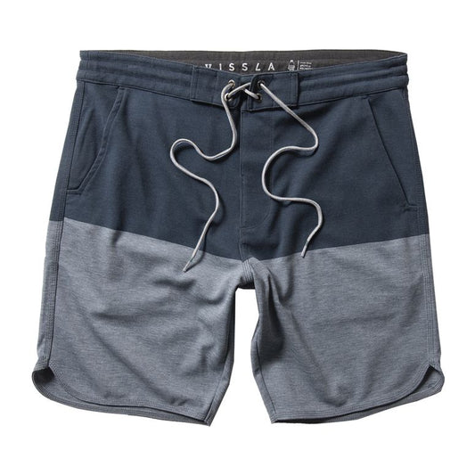 Vissla Locker Eco 18.5" Sofa Surfer Shorts - Harbor Blue Mens Shorts