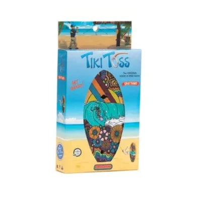 Tiki Toss Short Board Flower Child Edition Tiki Toss
