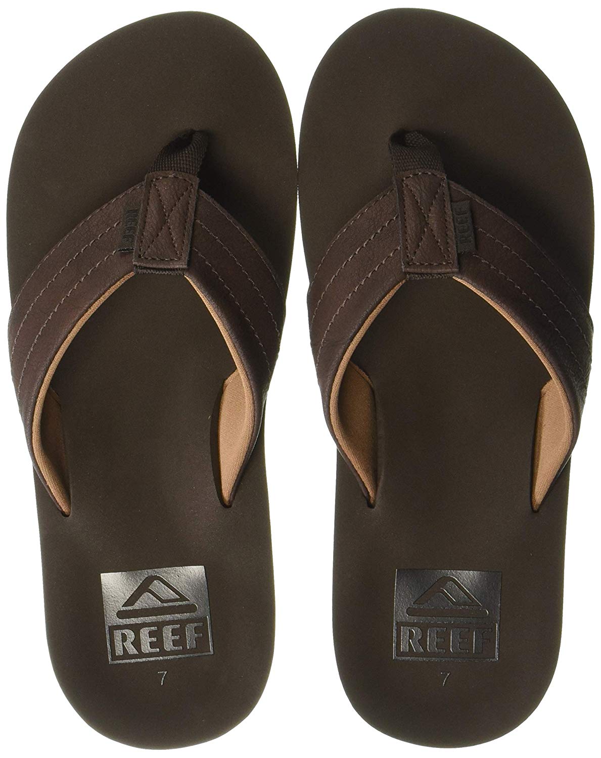 Reef Twinpin Lux Men's Sandals - Brown Mens Footwear