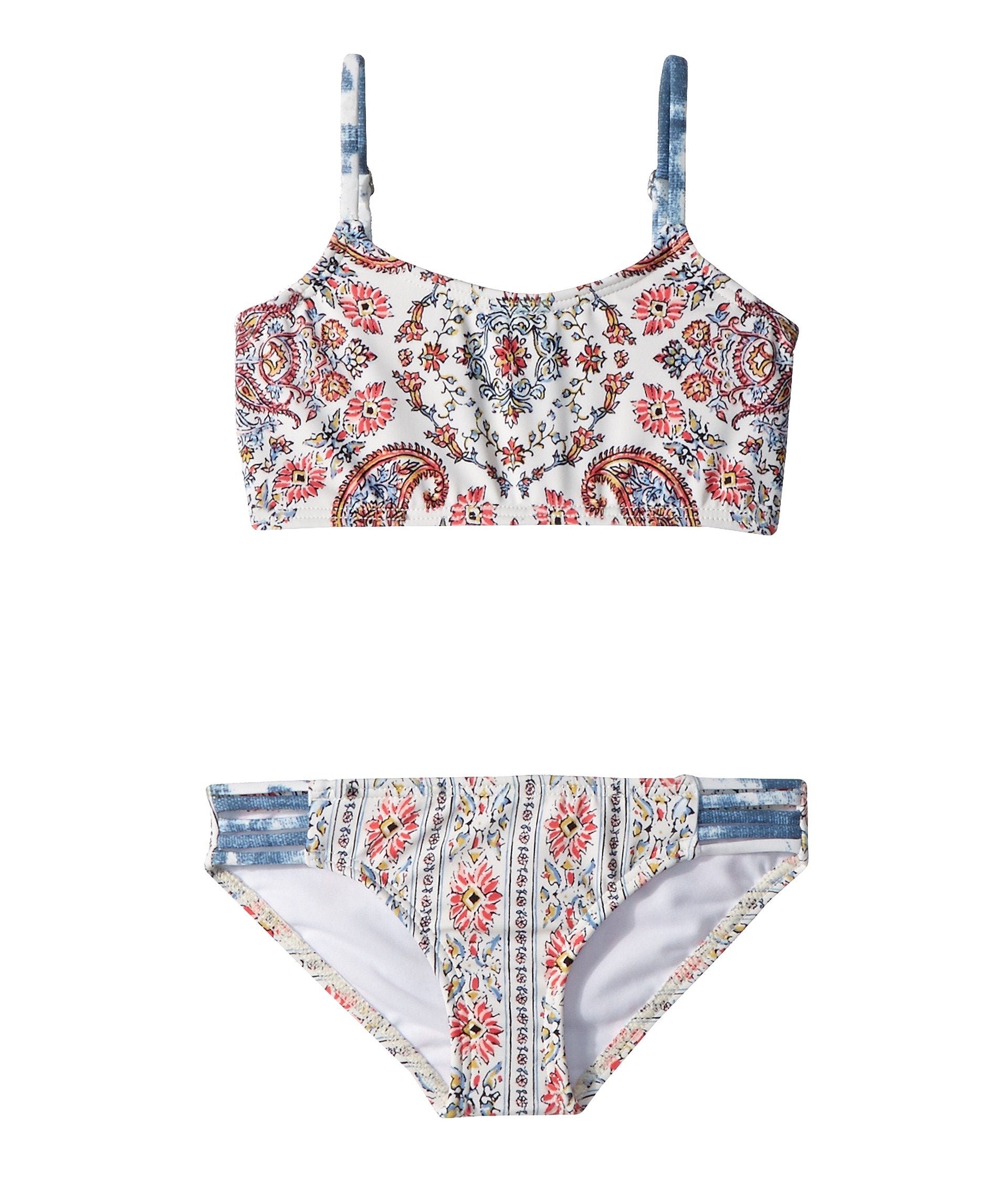 Billabong Lil Bliss Crop Tank Set Multi Y211NBLI youth swimwear