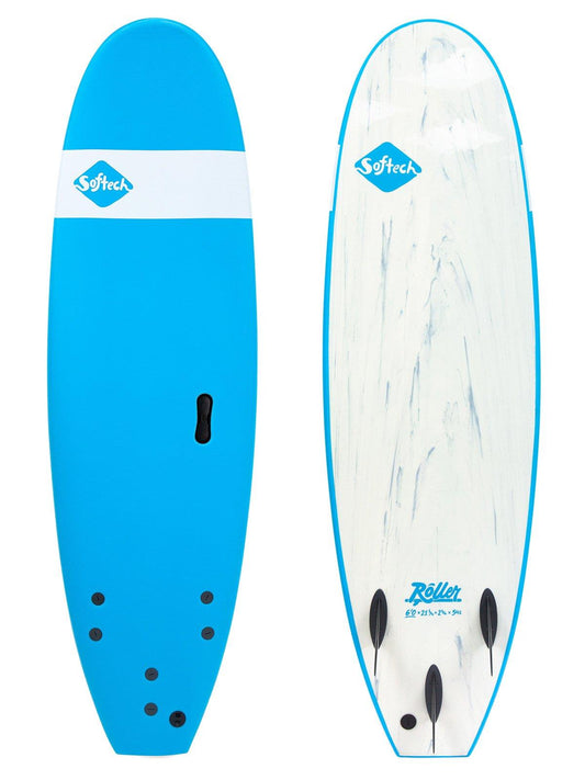 Softech Roller Soft Surfboard 7'0 66L Blue Softboard