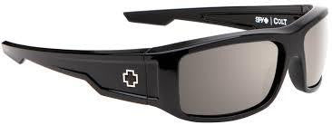 SPY Colt Black Polarized Happy Lens Sunglasses 673075038832 Sunglasses