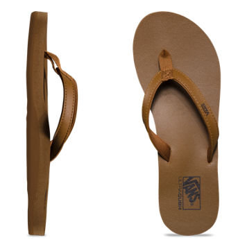 Vans Soft Top Women's Sandals - Brown Womens Footwear