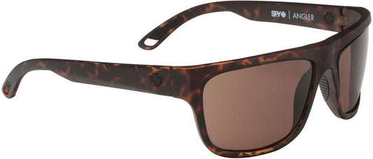 Spy Angler Matte Camo Tort- Happy Lens Bronze 673237995865 Sunglasses