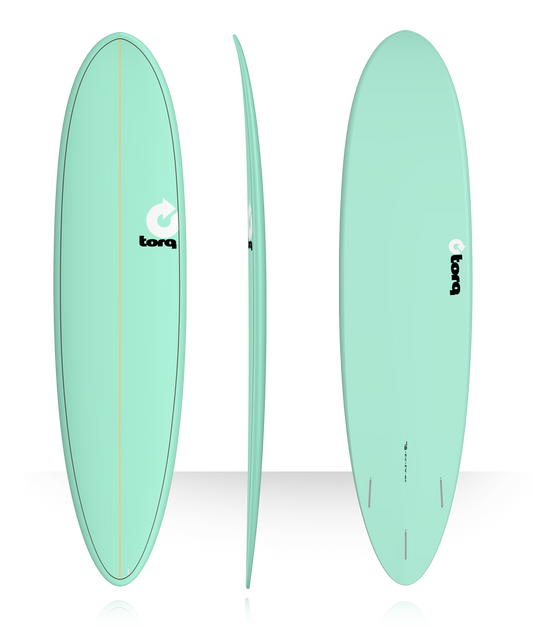 Torq 7'6" Fun Surfboarrd - Sea Green Surfboard
