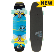 Sector 9 Barra Soap Green Complete MF142C Longboard Skateboard