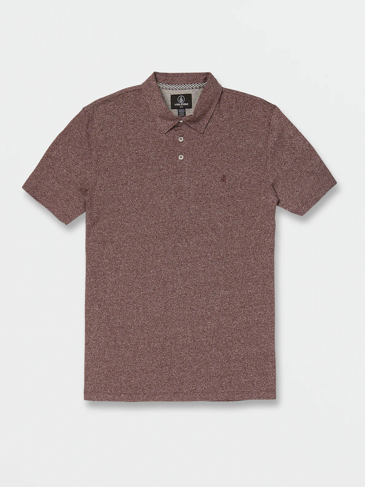 Volcom Wowzer Polo - Mahogany Mens Shirt