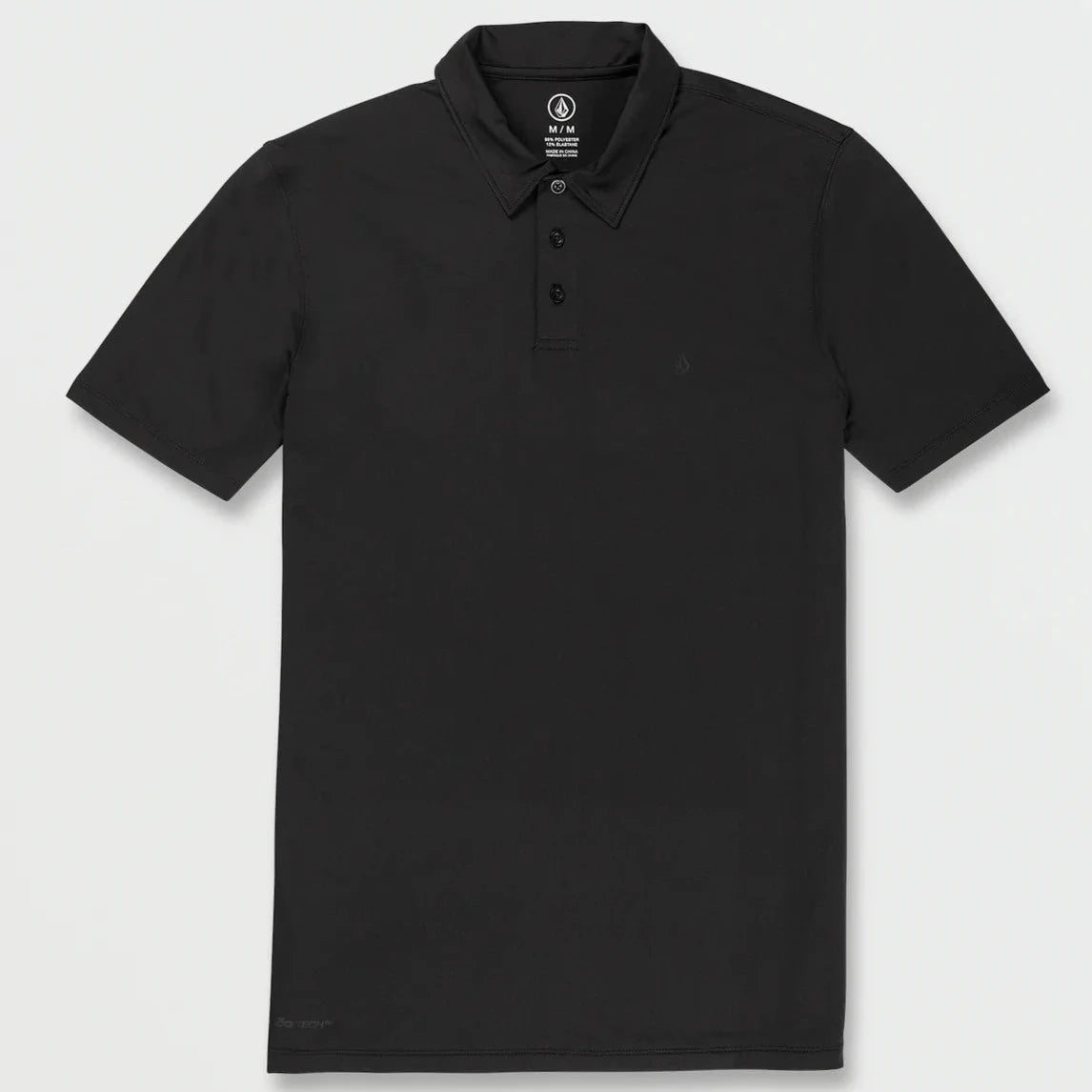 Volcom Hazard Pro Polo - Black Mens Shirt