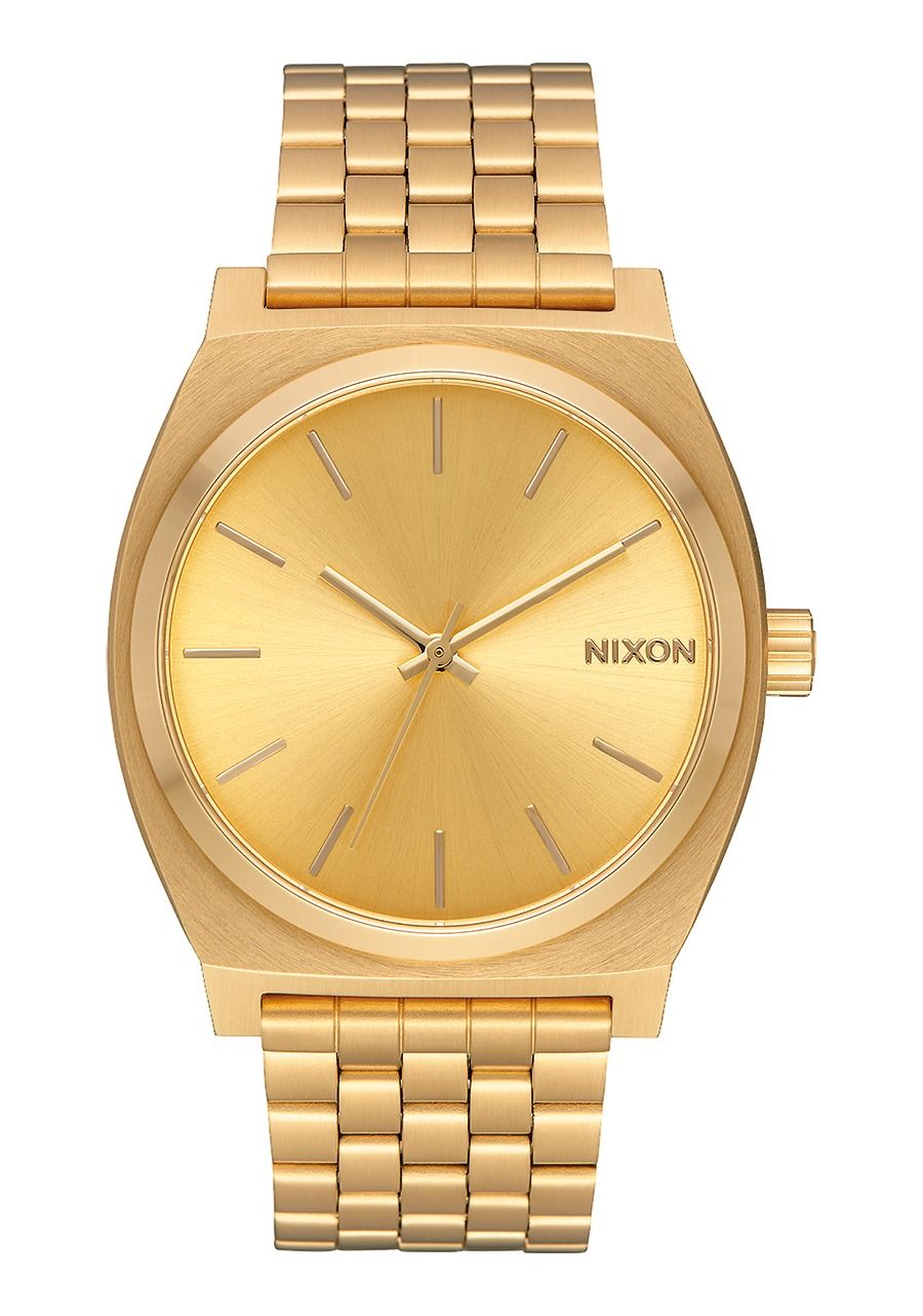 Nixon Time Teller Watch - All Gold Watch