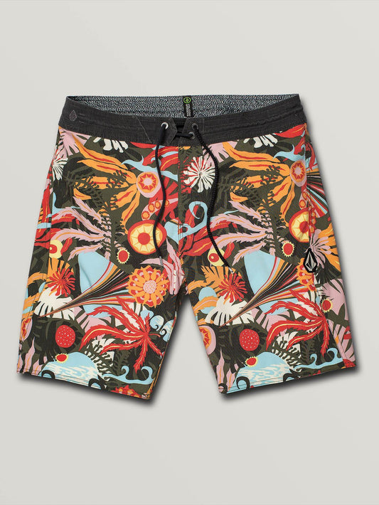 Volcom Tripped Stoney Boardshort Dark Olive Mens Boardshorts