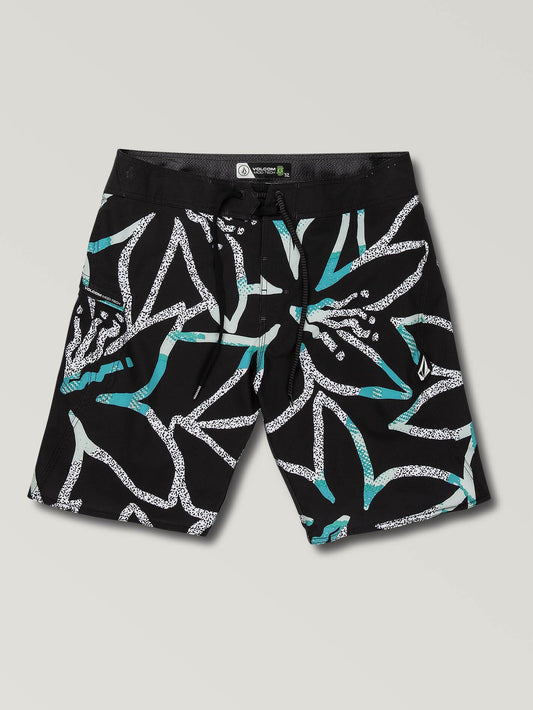 Volcom Rip-D Mod 20" Men's Boardshorts - Black Mens Boardshorts