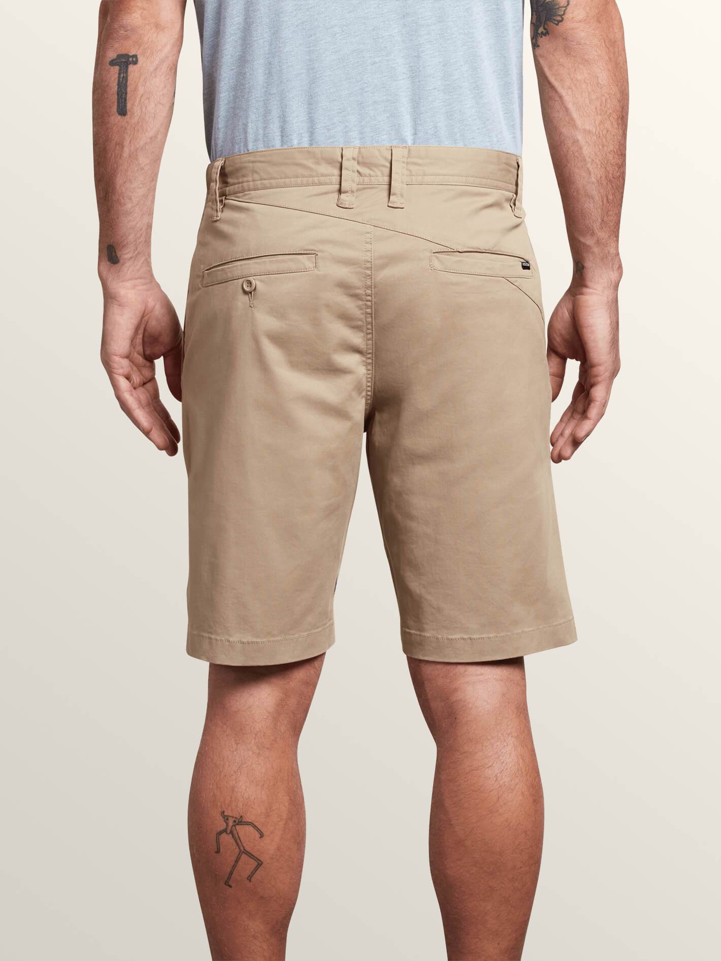Volcom Frickin Lightweight Mens Shorts - Khaki Mens Shorts