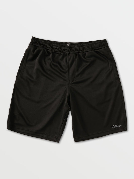 Volcom Vandem Athletic Mesh Shorts 19 - Black Mens Shorts
