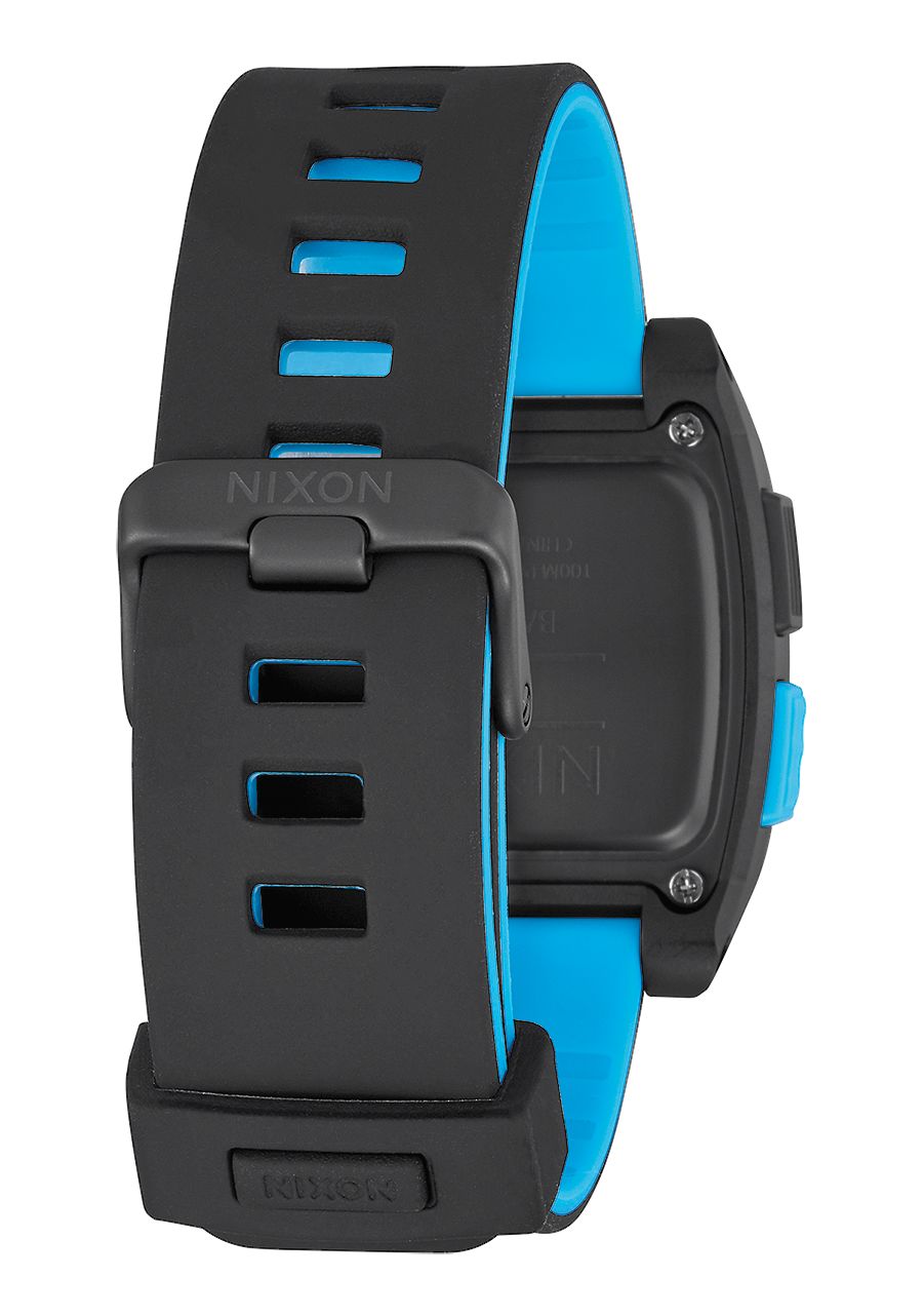 Nixon Base Tide Watch - Black Blue Watches