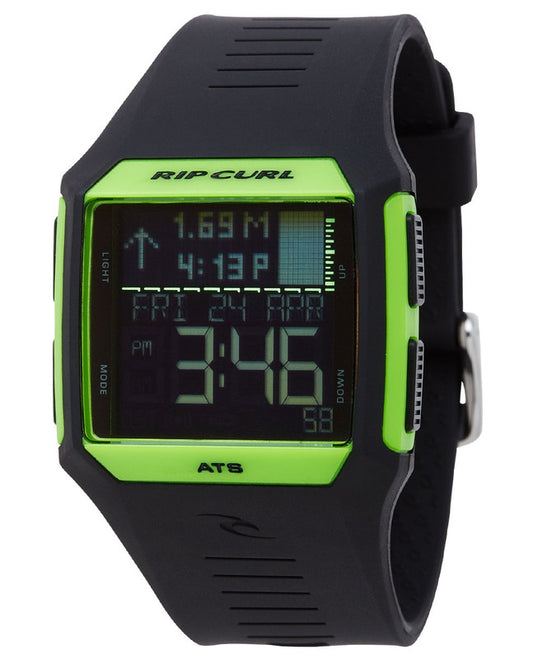 Rip Curl Rifles Tide Watch Flourscent Green Black Watch