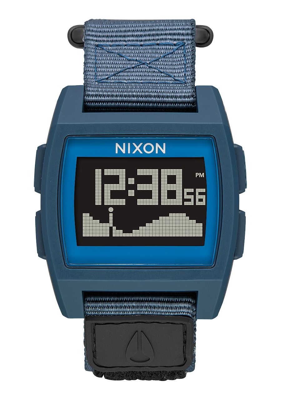 Nixon Base Tide Nylon Watch - Navy Watches