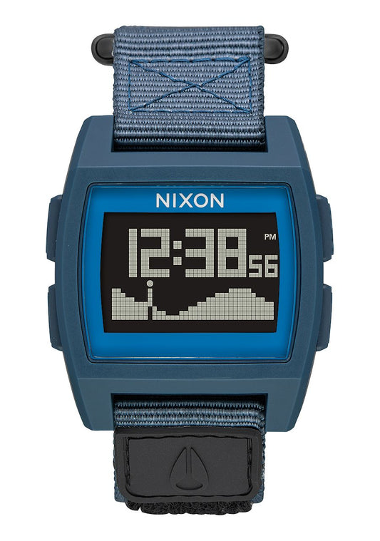 Nixon Base Tide Nylon Watch - Navy Watches