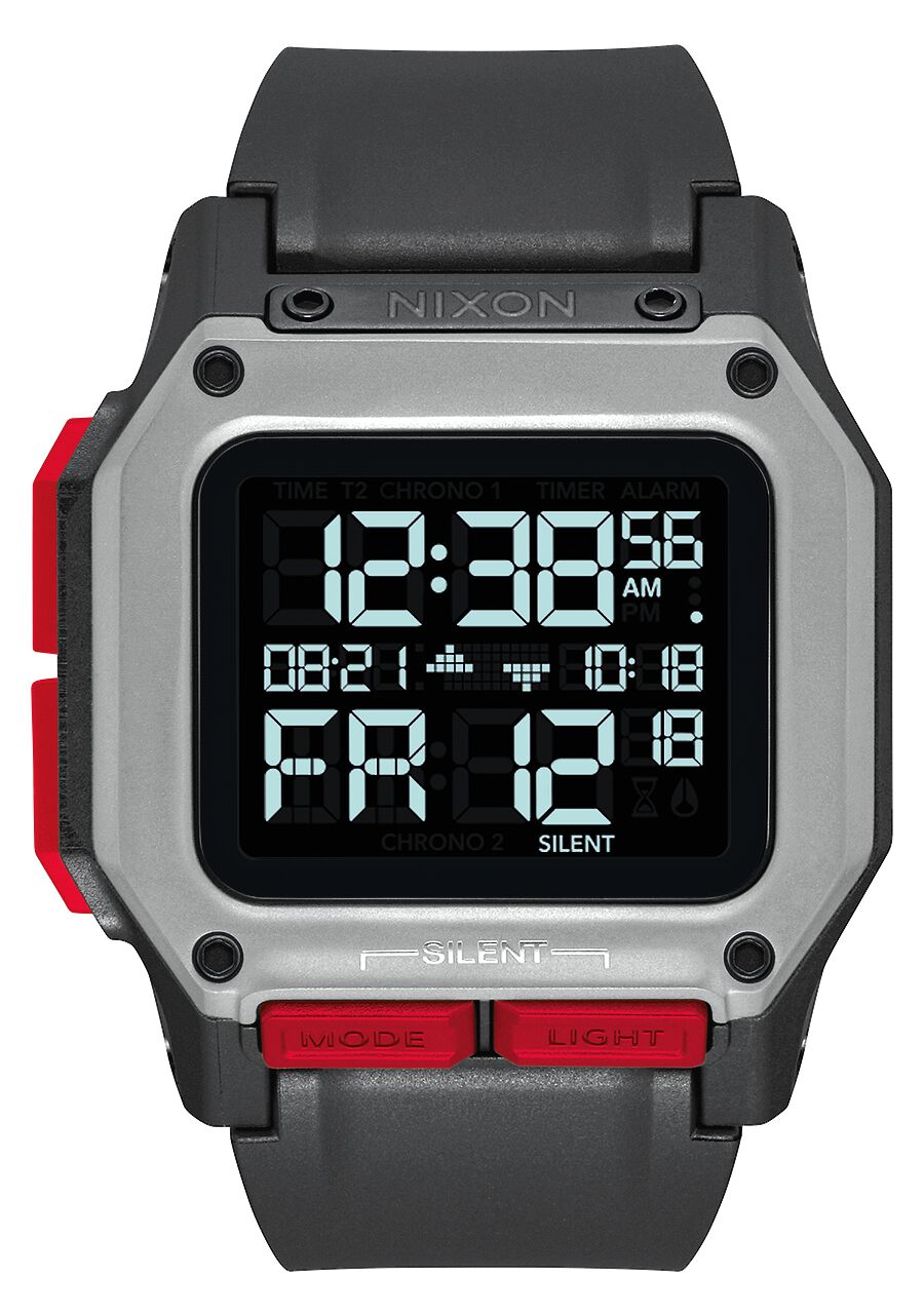 Nixon Regulus Watch - Black/ Red Watch