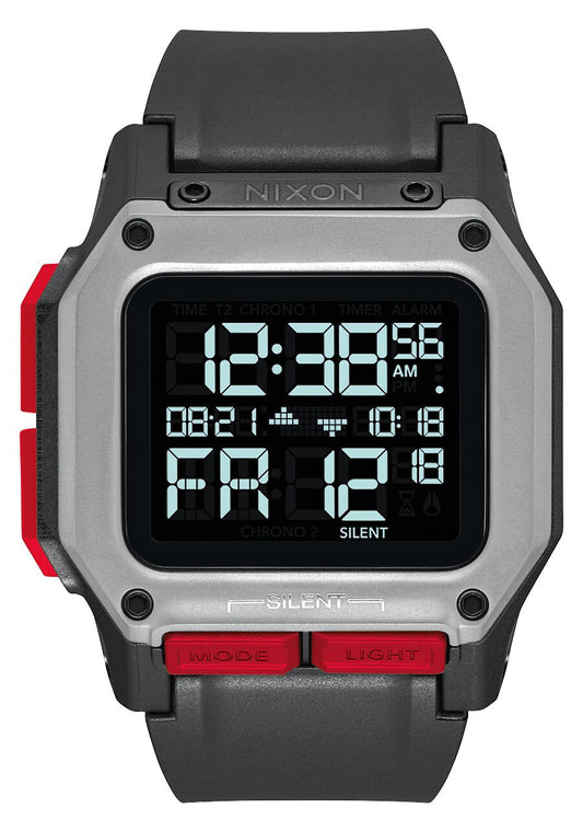 Nixon Regulus Watch - Black/ Red Watch