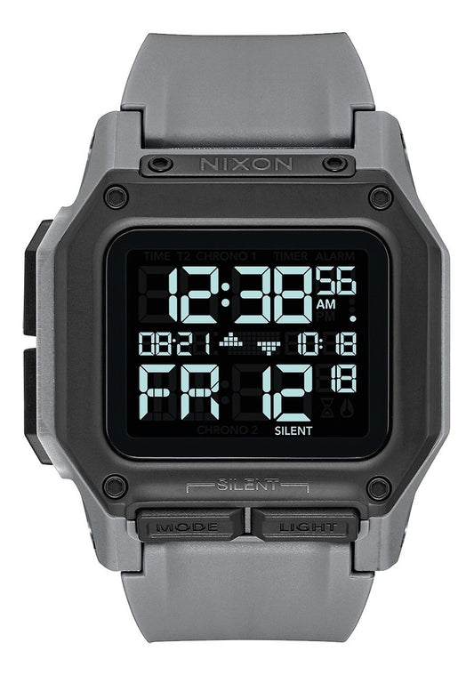 Nixon Regulus Digital Watch - All Gunmetal Watches