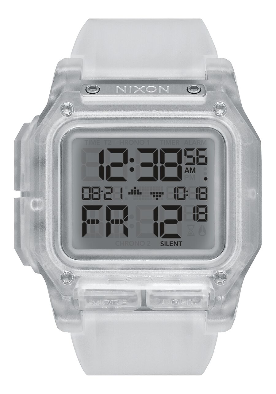 Nixon Regulus Digital Watch - Clear Watch
