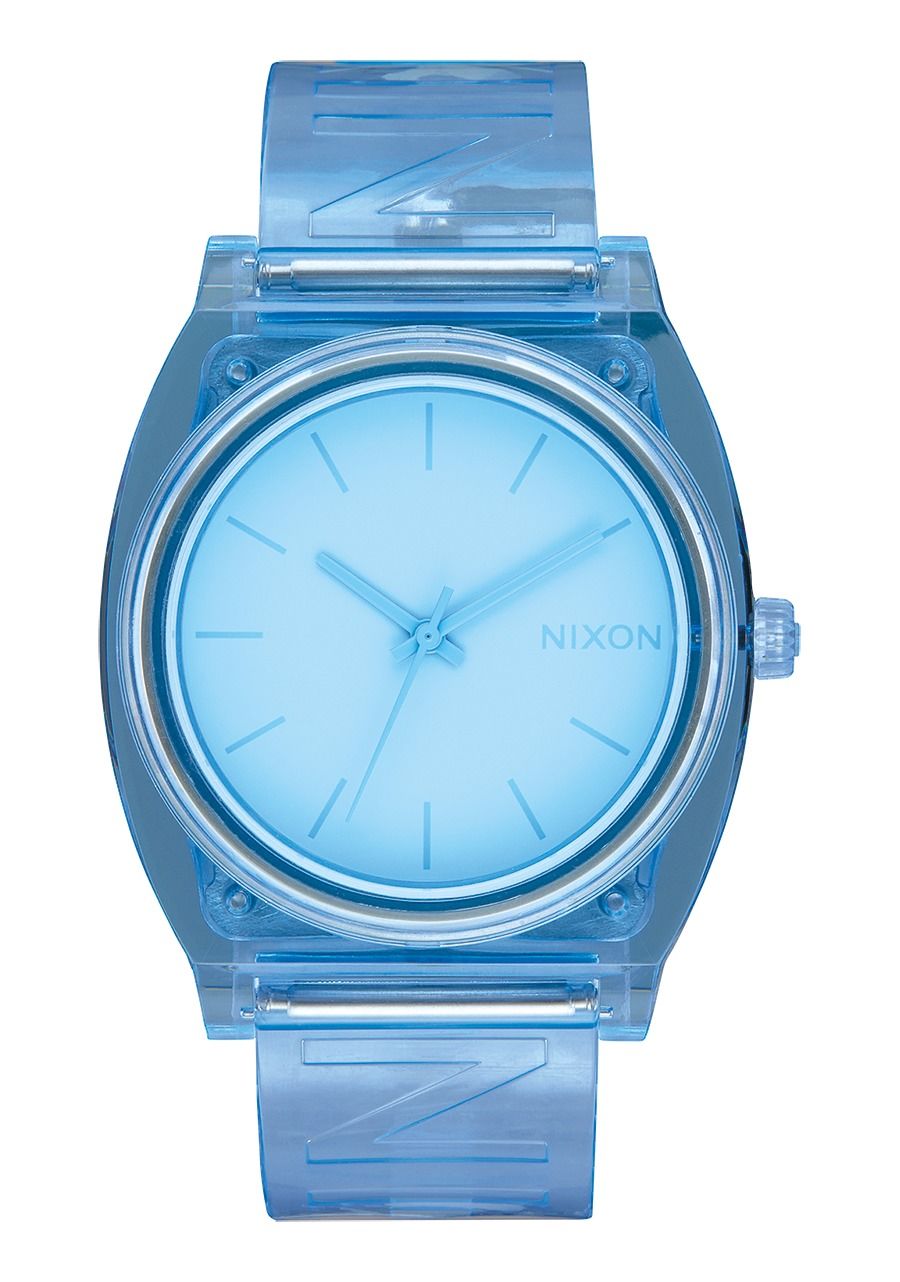 Nixon Time Teller P Watch - Translucent Blue watch