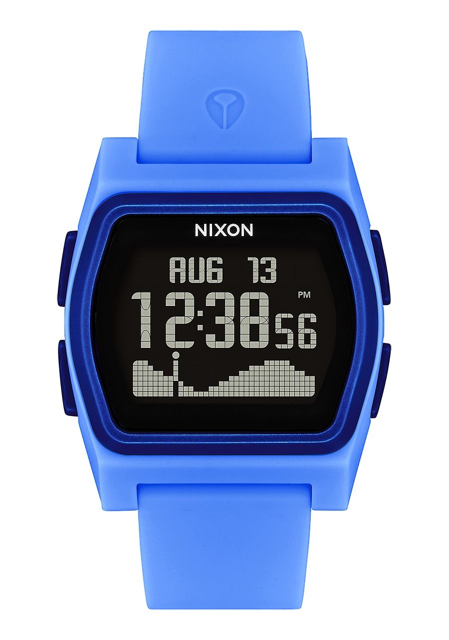 Nixon Rival Digital Watch - Powder Blue Watch