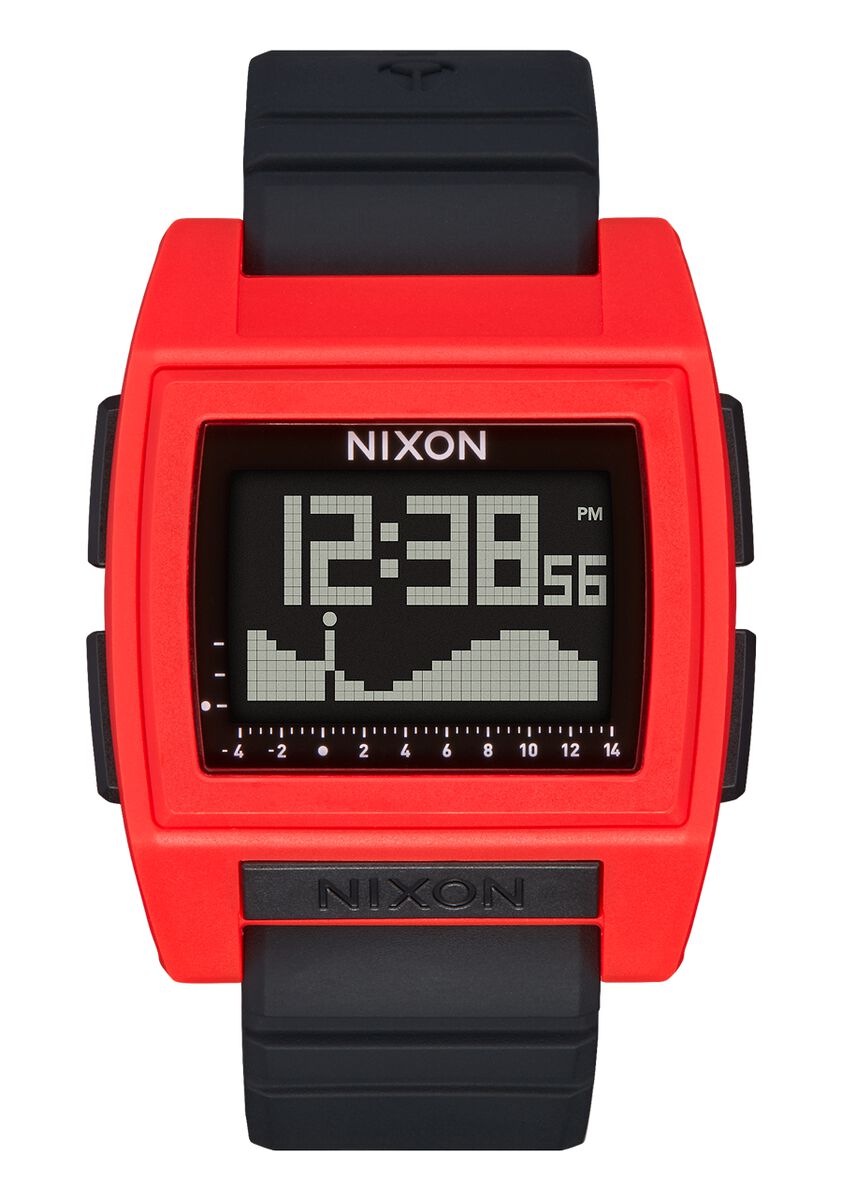 Nixon Base Tide Pro Watch Red/ Black