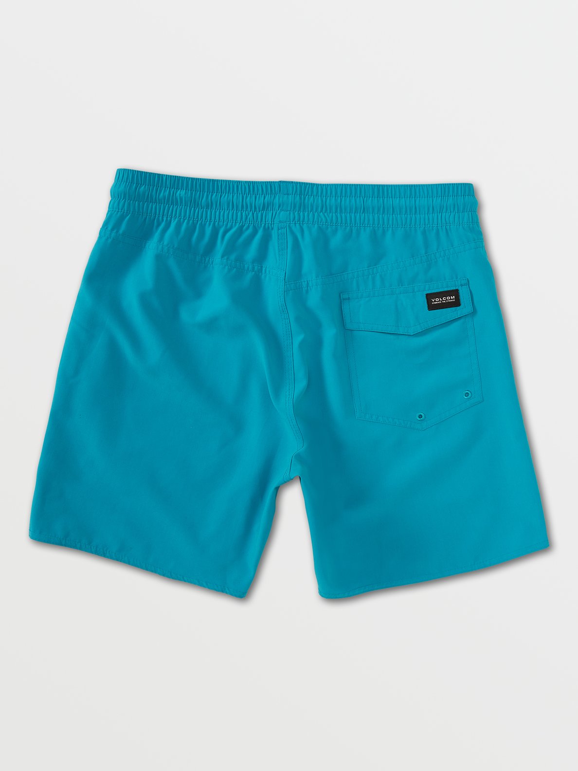 Volcom Lido Solid Mens Trunk 16" - Barrier Reef Teal Mens Boardshorts