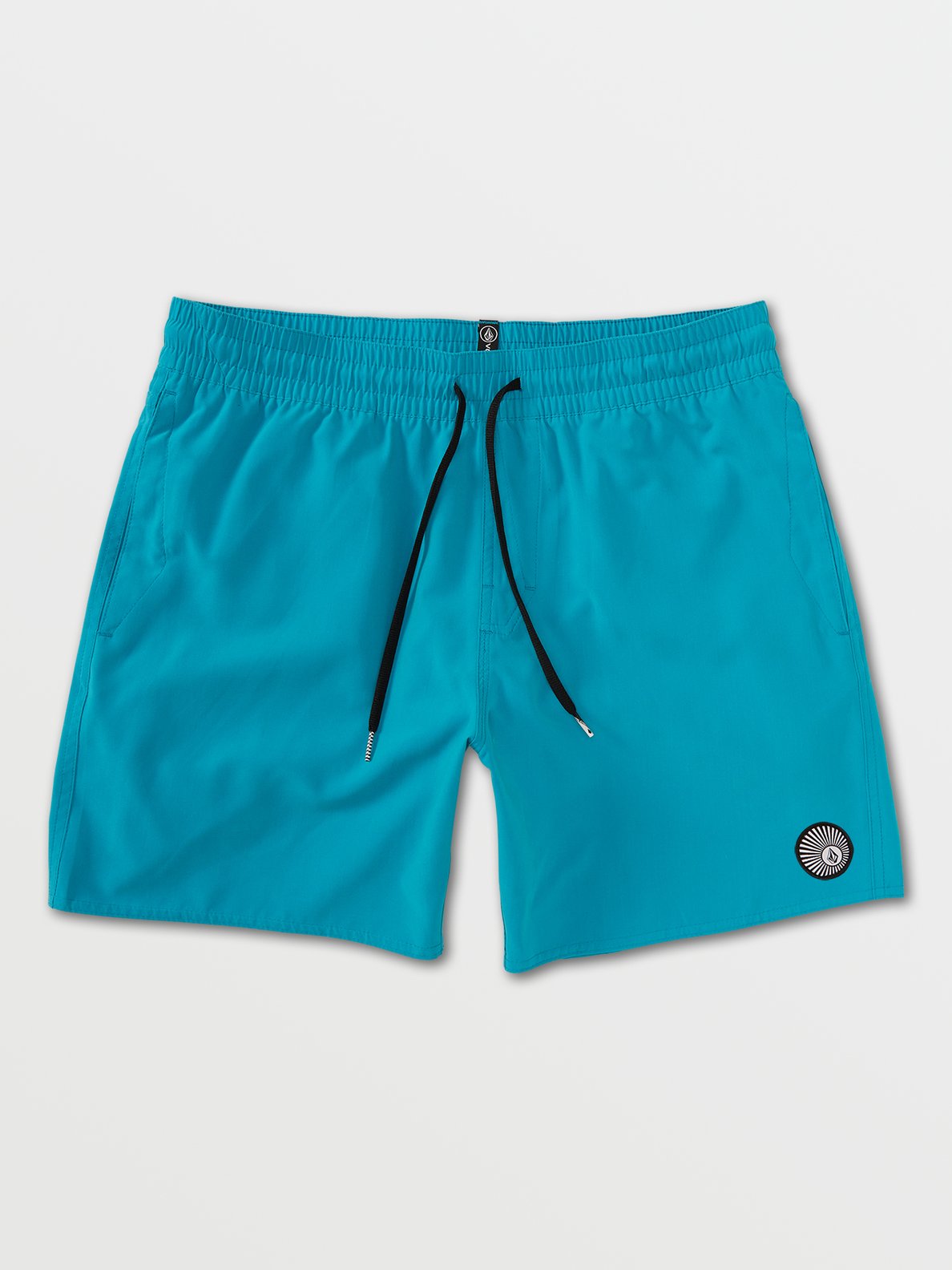Volcom Lido Solid Mens Trunk 16" - Barrier Reef Teal Mens Boardshorts