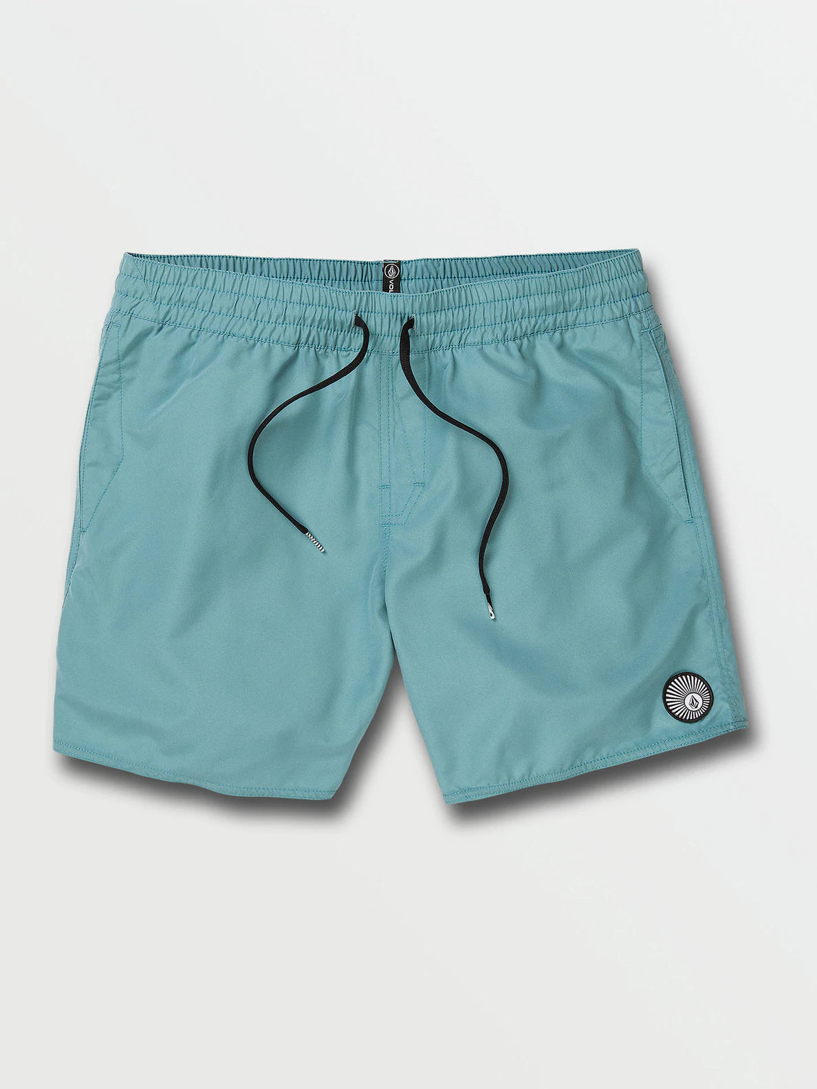 Volcom Lido Solid Mens Trunk 16" - Britt Blue BTB Mens Boardshorts