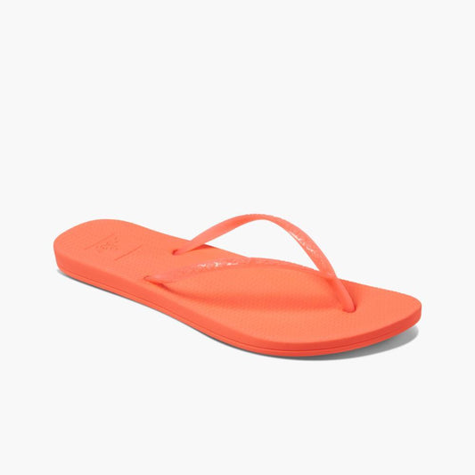 Reef Escape Lux Neon Coral Womens Footwear
