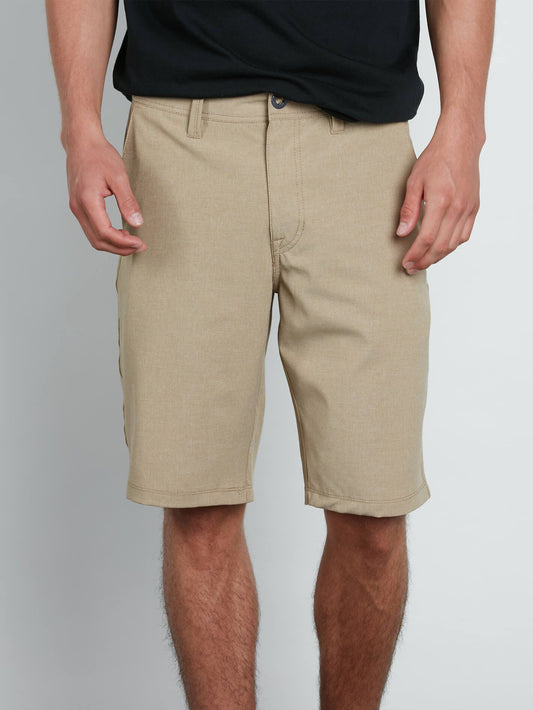 Volcom Frickin Surf N' Turf Static 2 Mens Shorts - Dark Khaki Mens Shorts