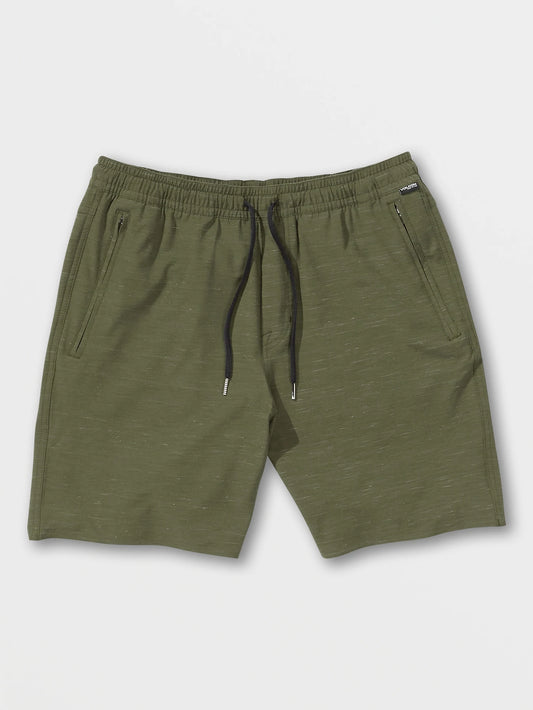 Volcom Wrecpack Hybrid 19" Mens Shorts - Military Mens Shorts