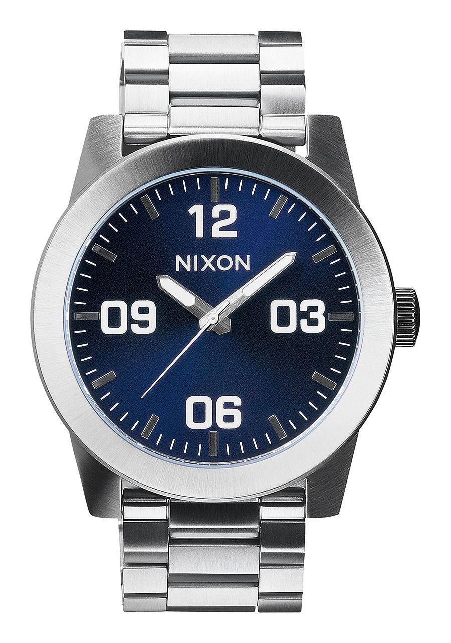 Nixon Corporal SS - Blue Sunray Watches