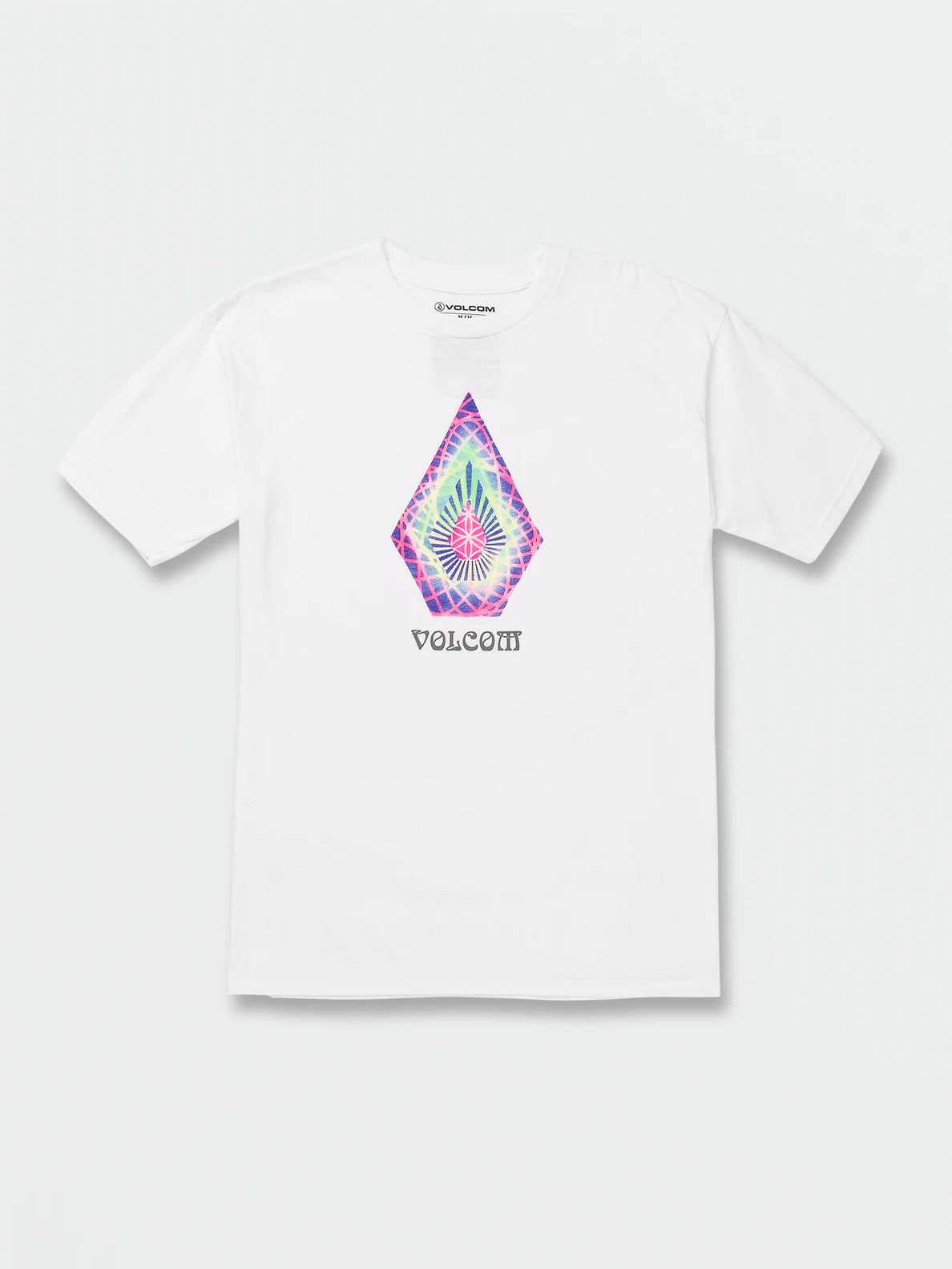 Volcom Star Shields Tee - White Mens T Shirt