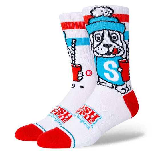 Stance Icee Slush Puppie Crew Socks - White Socks