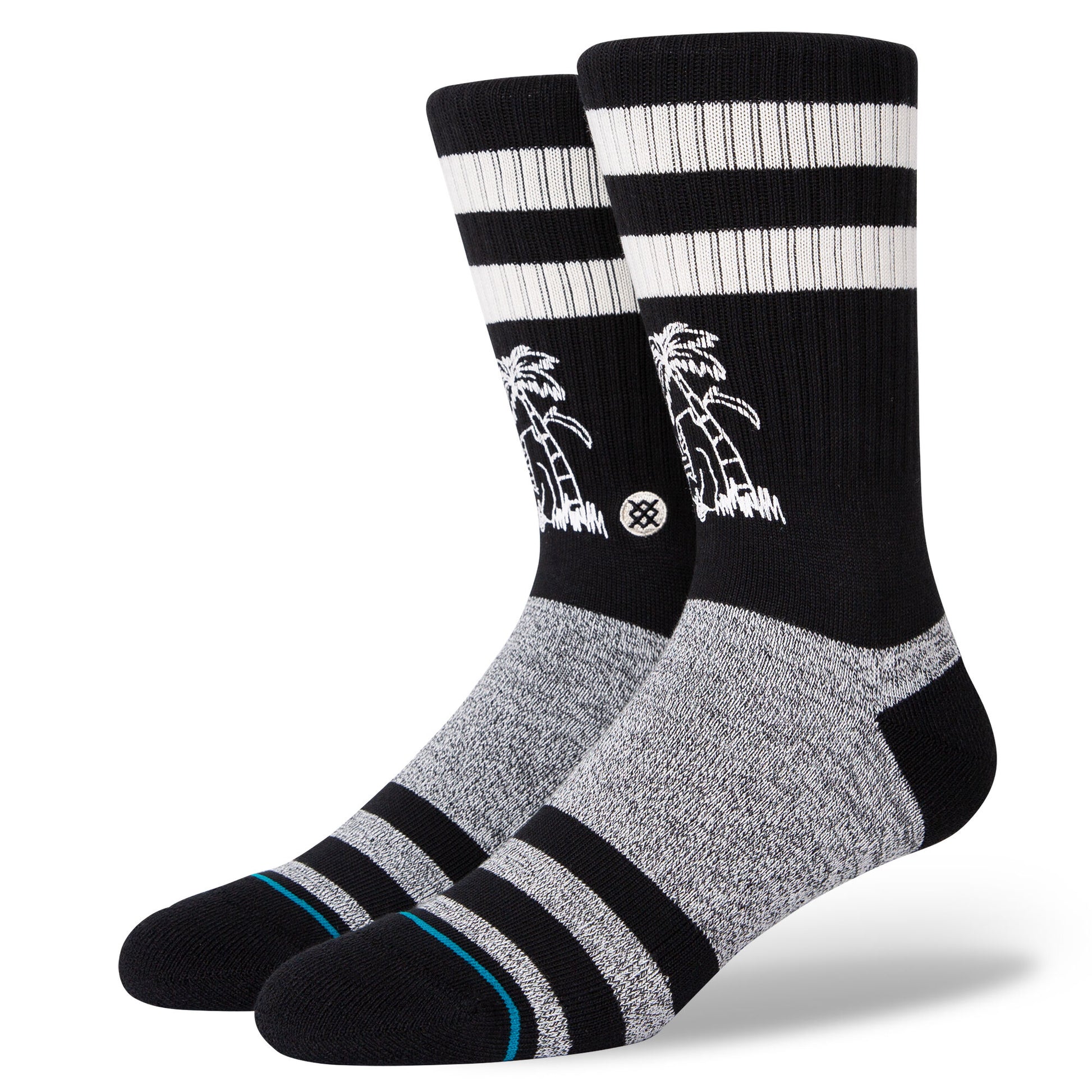 Stance Summers Dead Socks - Size Large 9-13 - Black Socks