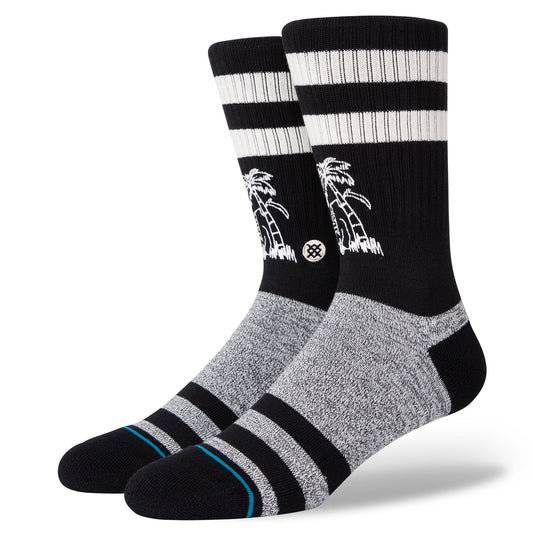 Stance Summers Dead Socks - Size Large 9-13 - Black Socks