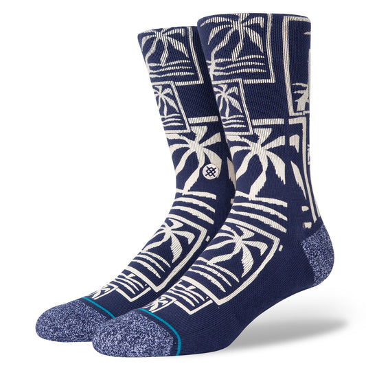 Stance Squall Crew Socks - Navy Socks