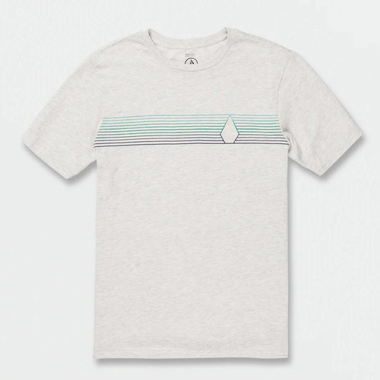 Volcom Optic SS Tee Shirt - Bone Heather Mens T Shirt