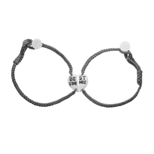 Wanderer Friends Bracelet Button - Grey Jewelry