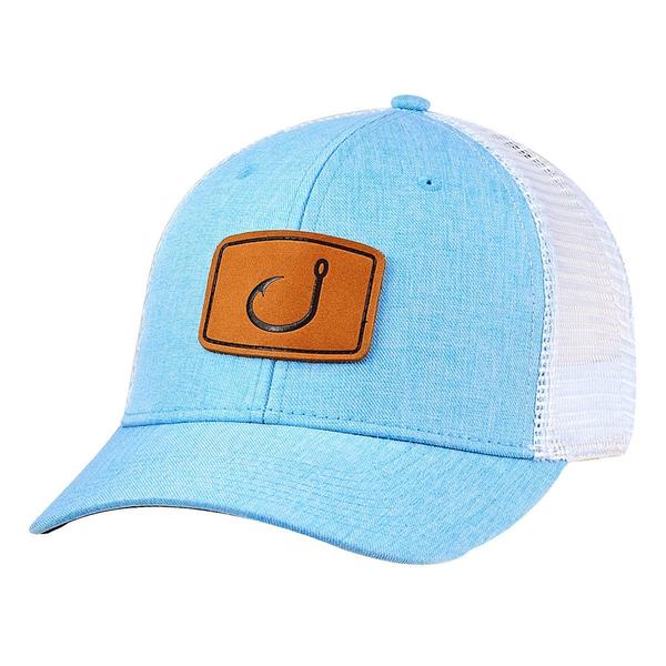 Avid Lay Day Trucker Hat - Blue Poly Chambray Mens Hat
