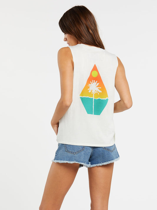 Volcom Sorry Babe Muscle Tank - Mist Womens Top