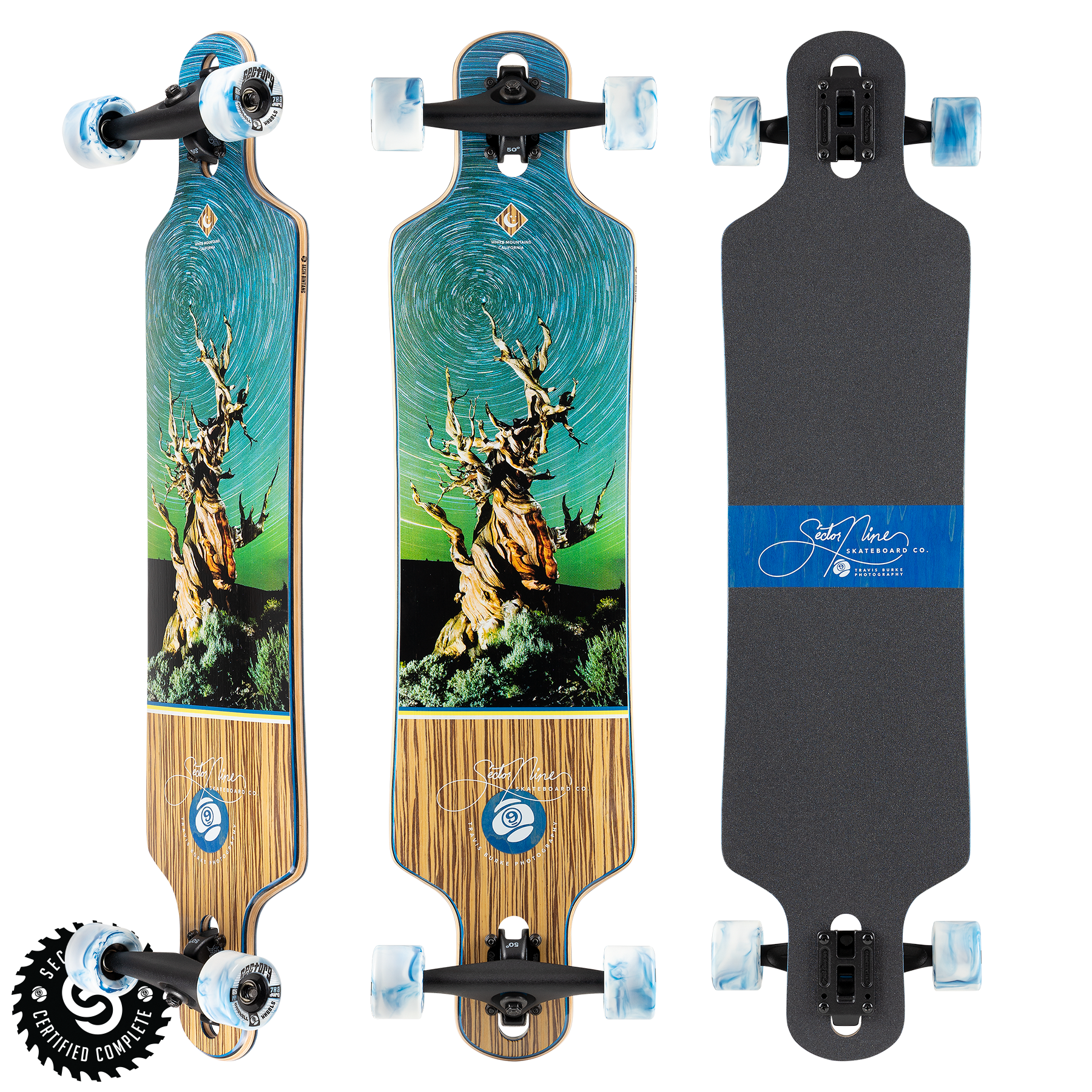 Sector 9 Basin Bingtang Longboard Skateboard Complete Skateboard