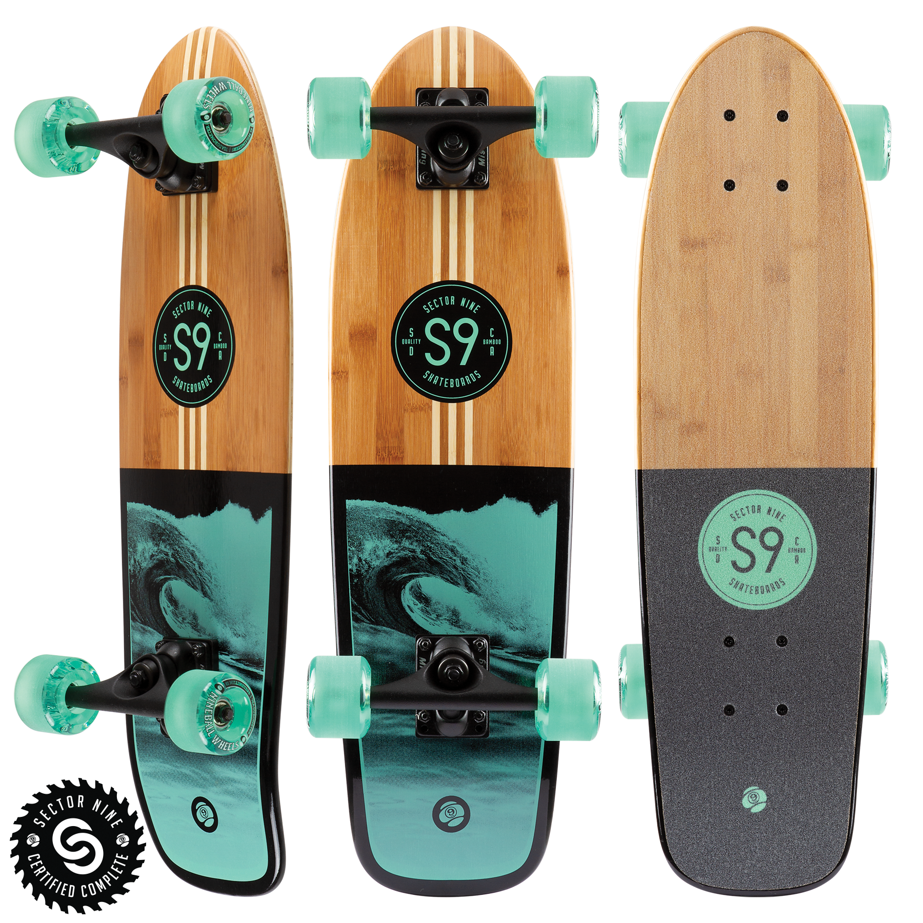Sector 9 Bico Bambino Complete Skateboard Longboard Complete