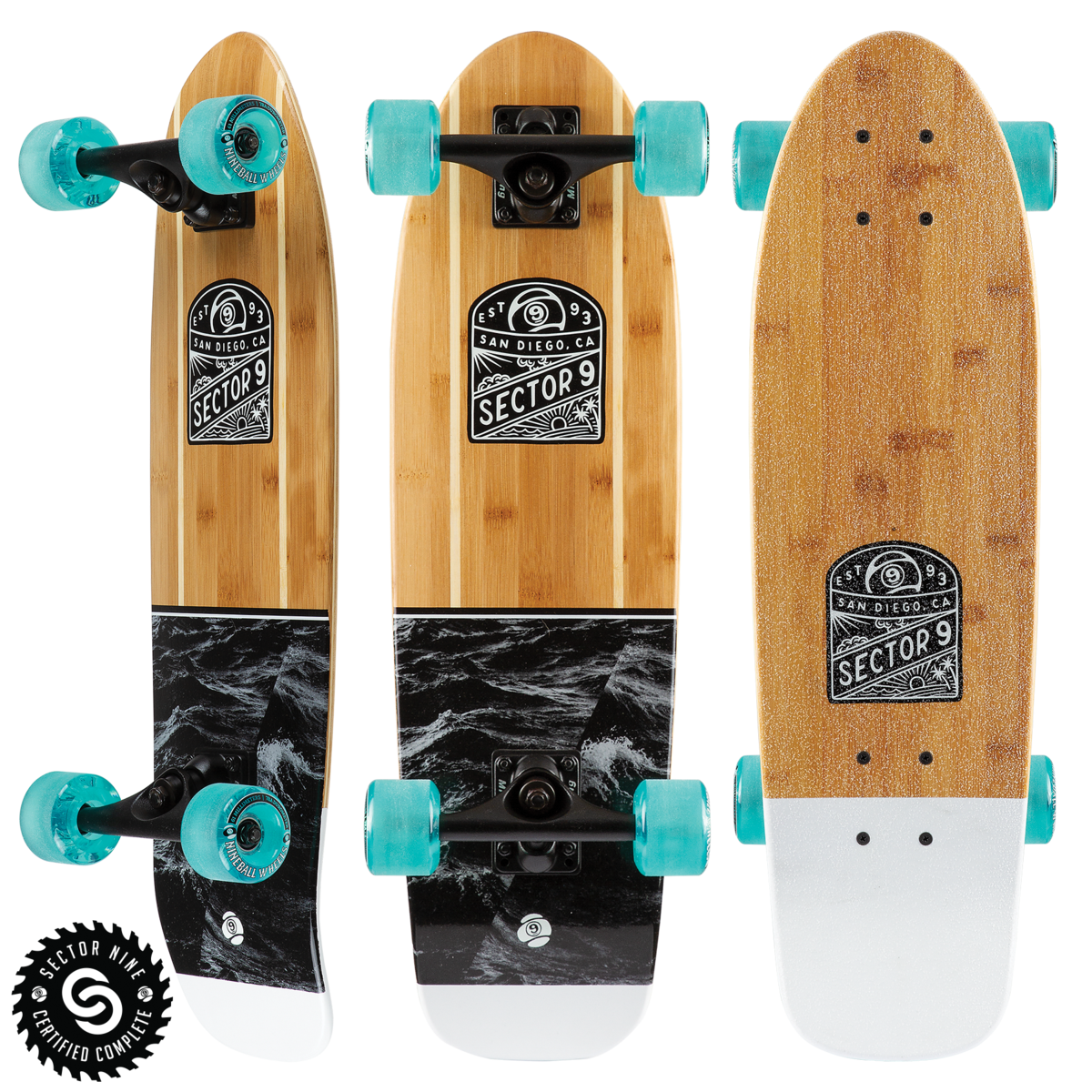 Sector 9 BILLOW BAMBINO COMPLETE Skateboard COMPLETE Sector 9 Longboard Skateboard