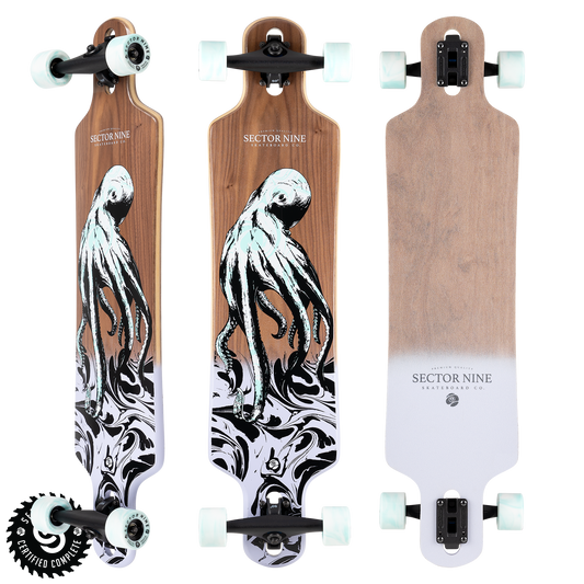 Sector 9 Bingtang Abyss Longboard Skateboard Complete Skateboard